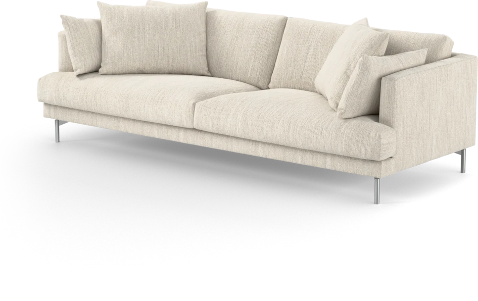 Harper - 4-sits soffa - Vit