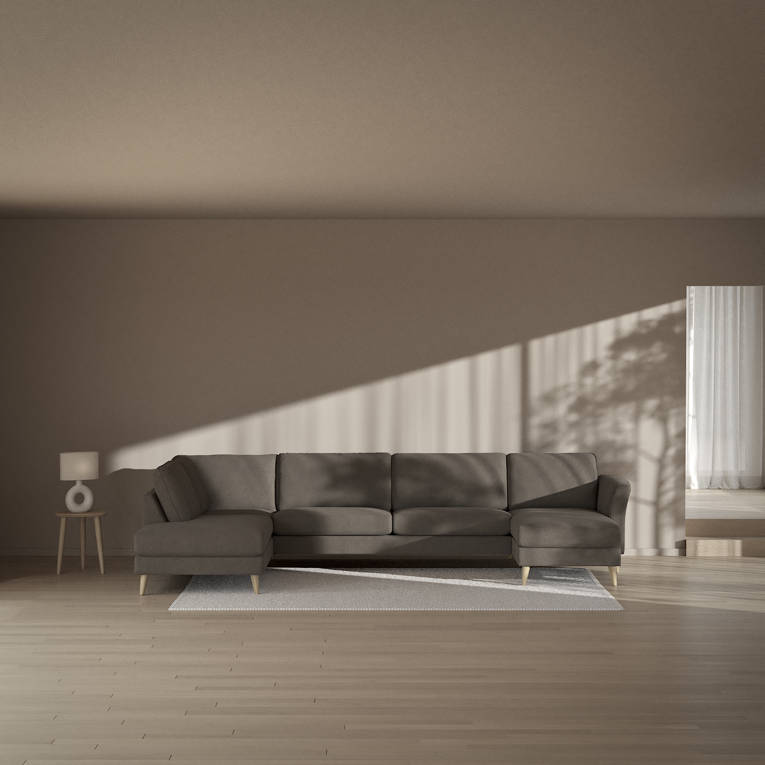 Bridge - 3-sits soffa med divan vänster och schäslong höger - inspiration
