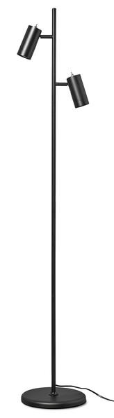 Denver - Golvlampa H143,5 L21 cm - Svart