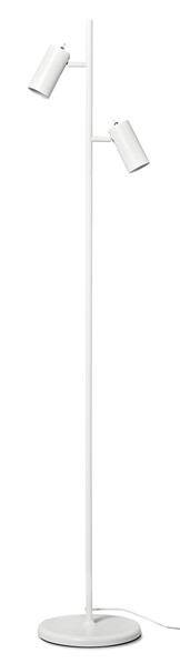 Denver - Golvlampa  H143,5 L21 cm - Vit