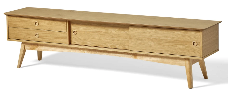 Viola - Tv-bänk, 180x39,5x45,5 cm - Beige