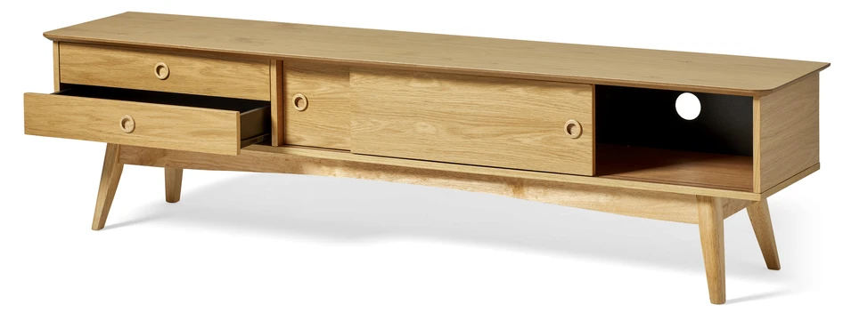 Viola - Tv-bänk, 180x39,5x45,5 cm - Beige