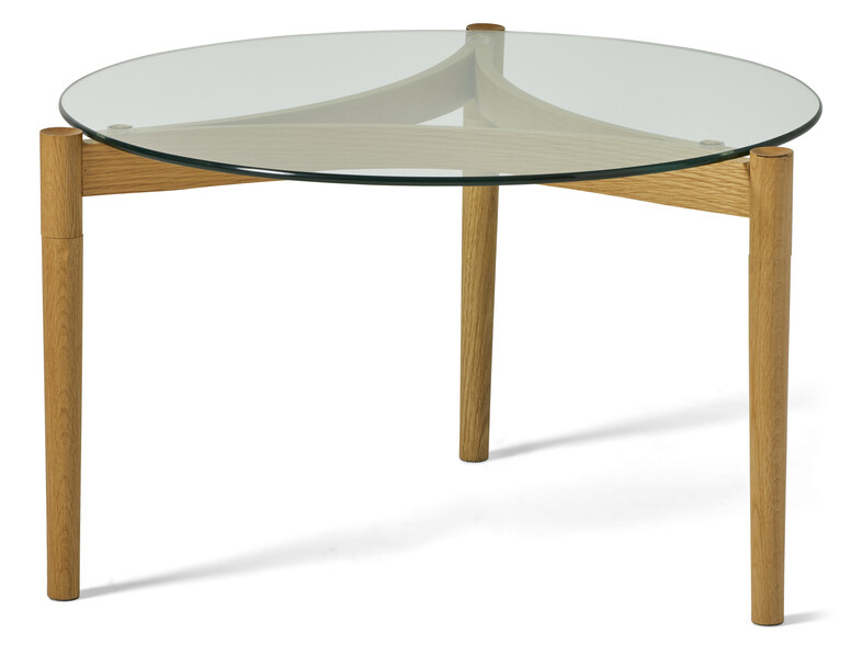 Tria - Soffbord, Ø 65 H 40 cm - Beige