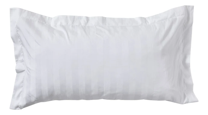 Kensington, Örngott till hotellkudde i bomullssatin, 50x90 cm