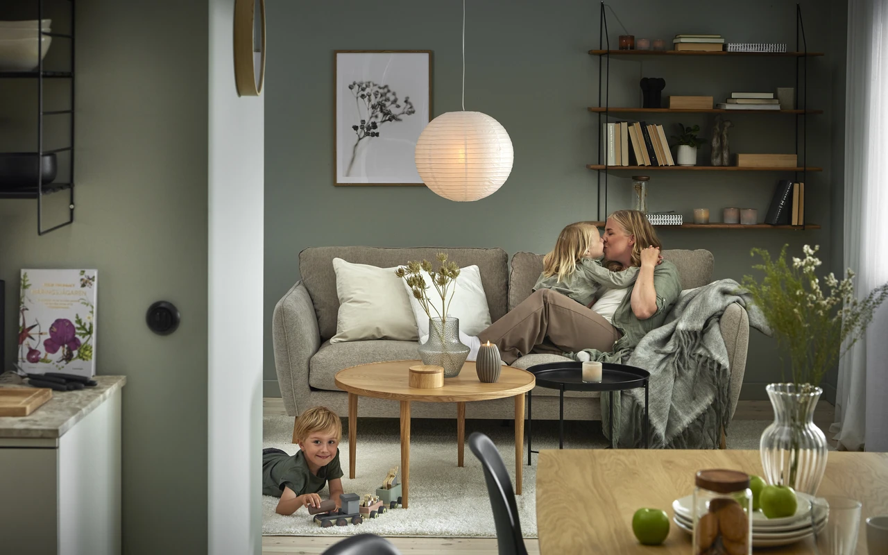 Axel - Vägghylla, B 120 cm - inspiration
