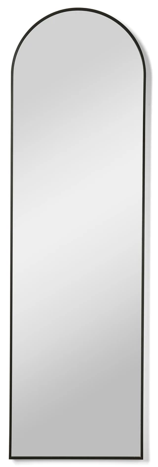 Gabriella - Golv- och väggspegel, 50x170 cm - Svart