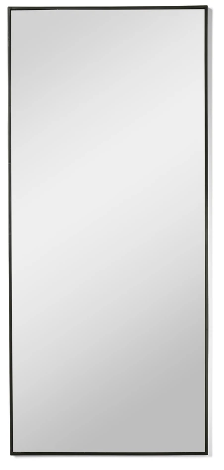 Gabriella - Golvspegel, 80x180 cm - Svart