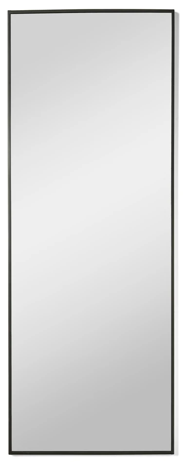 Gabriella - Golvspegel, 60x160 cm - Svart