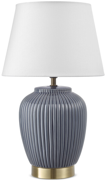 Maui - Bordslampa, H42 Ø26 cm - Blå