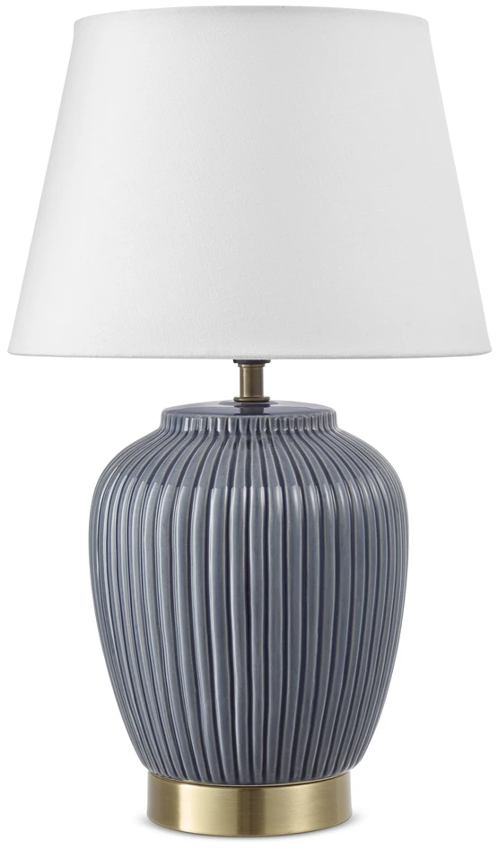 Maui - Bordslampa, H42 Ø26 cm - Blå