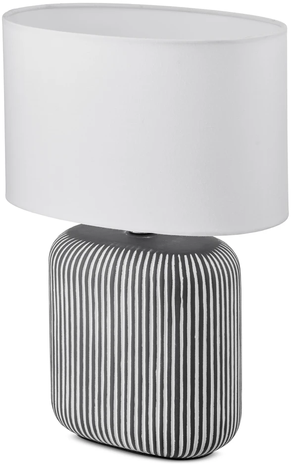 Karro - Bordslampa, H37,5 B15 cm - Grå