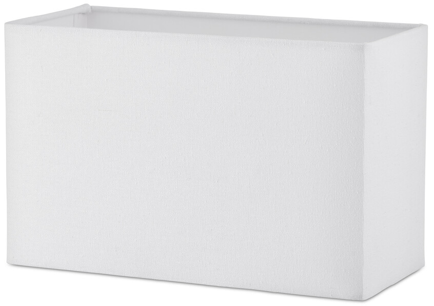 Classic - Lampskärm H17 B12,5 L27 cm - Vit