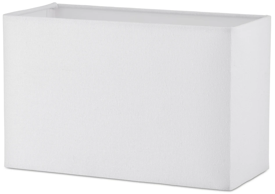 Classic - Lampskärm H17 B12,5 L27 cm - Vit