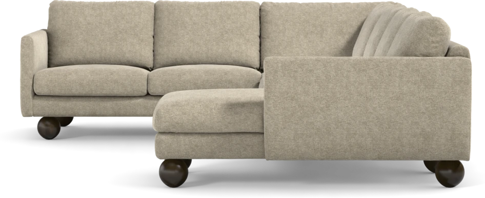 Madison Lux - Hörnsoffa med schäslong höger - Beige