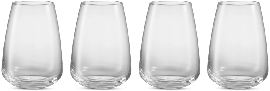 Pulse - Tumblerglas 4-pack, H 10,7 Ø 7,8 cm, 35 cl - Vit