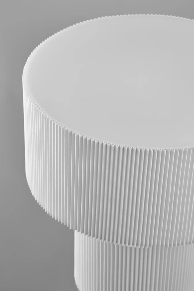 Philippe - Bordslampa, H32,5 Ø30 cm - Vit