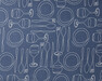 Cutlery - Duk, 140x250 cm - Blå