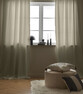 Grace - Rumsförmörkande gardin, 135x250 cm, 2-pack - Beige