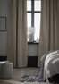 Liam - Bordslampa, B32 H53 cm - Beige