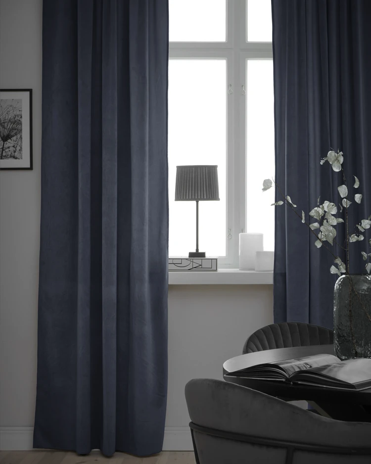 Velvet - Sammetsgardin, 140x250 cm, 2-pack - inspiration