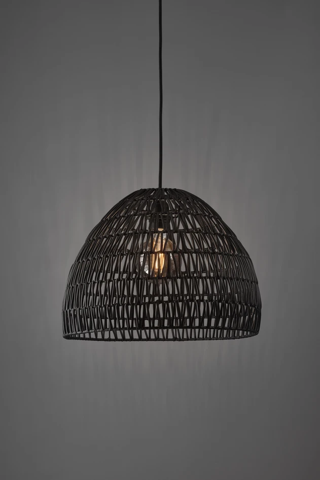 Sasha - Lampskärm,  Ø40 H30 cm - Svart