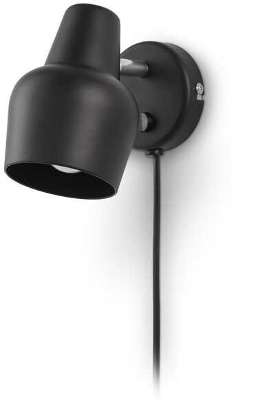 Ally - Vägglampa, H17 B9,5 cm - Svart