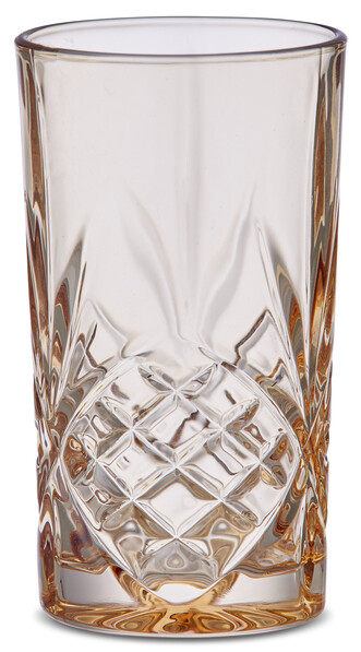 Dublin - Longdrinkglas, H 13,7 Ø 7,6 cm, 30 cl - Brun