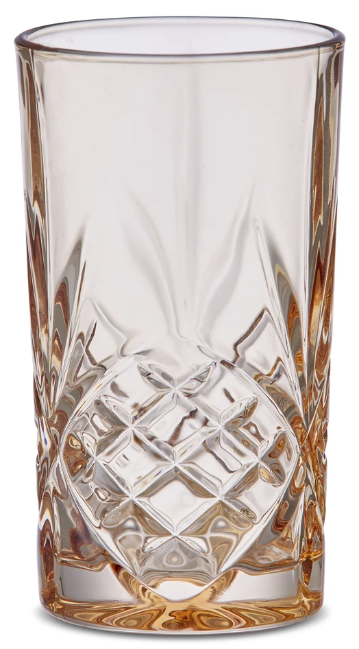 Dublin - Longdrinkglas, H 13,7 Ø 7,6 cm, 30 cl - Brun