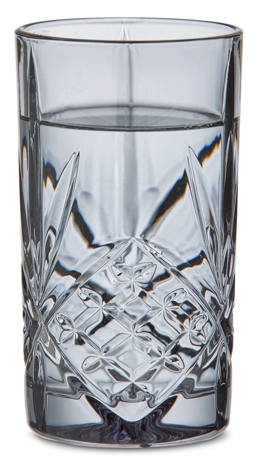 Dublin - Longdrinkglas, H 13,7 Ø 7,6 cm, 30 cl - Grå
