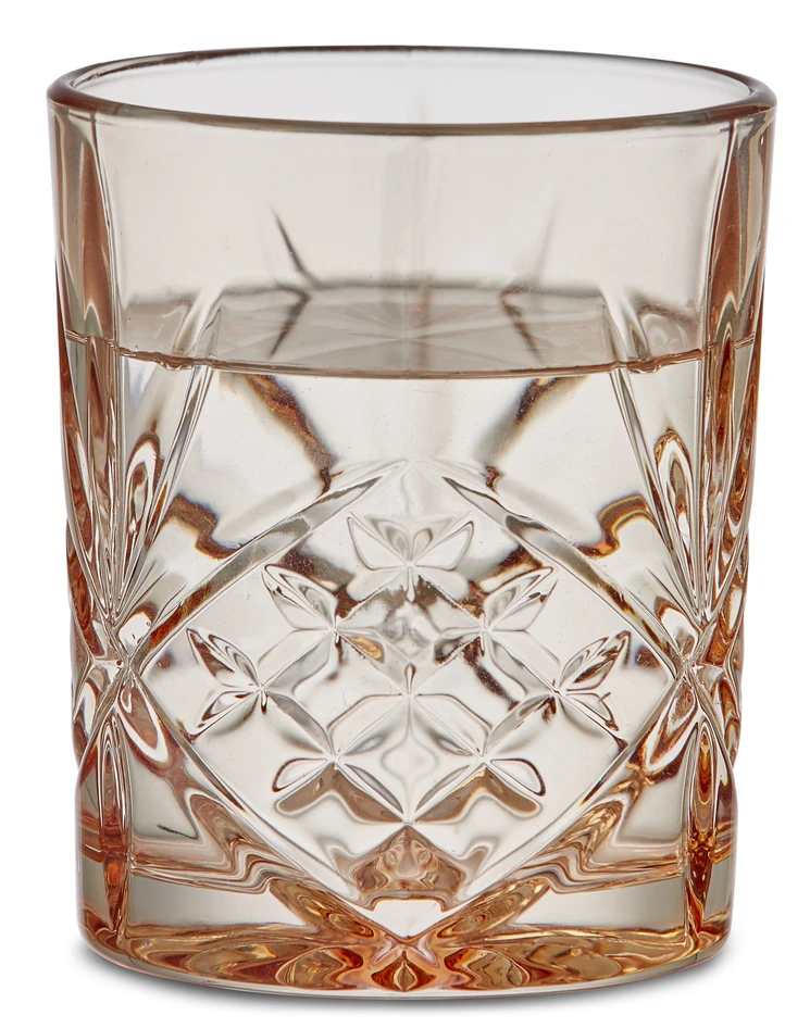 Dublin - Glas, H 10 Ø 8 cm, 25 cl - Brun