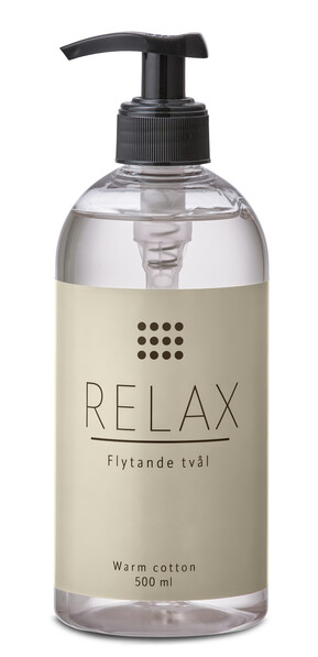 Sensi - Handtvål, Relax, doft Warm Cotton, 500 ml - Grå