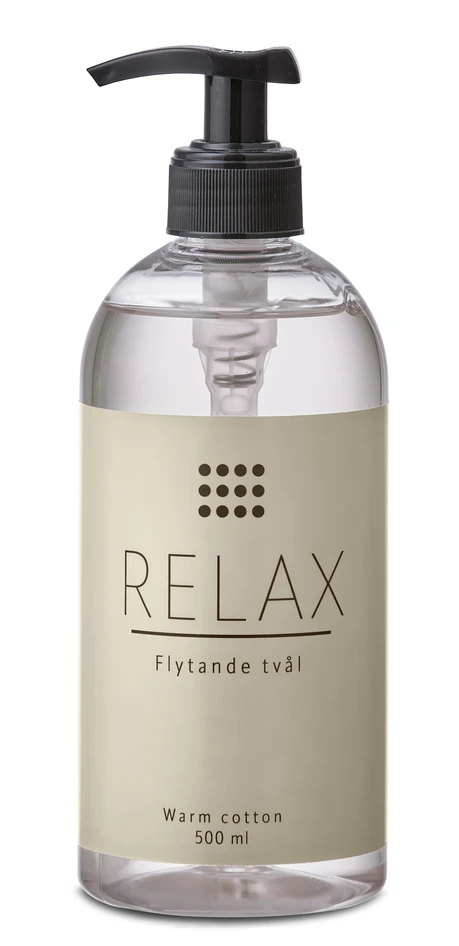 Sensi - Handtvål, Relax, doft Warm Cotton, 500 ml - Grå