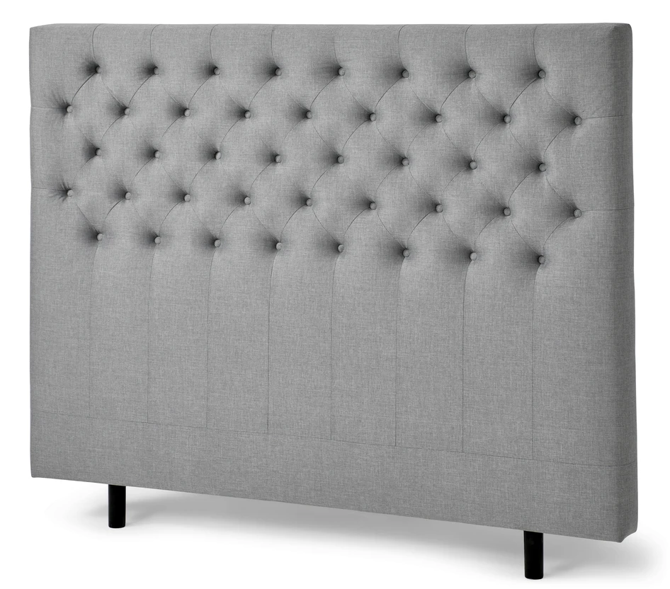 Miami Night - Sänggavel,180 cm - Grå