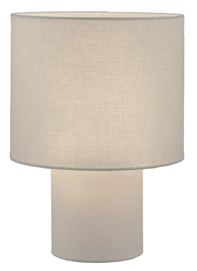 Vincent - Bordslampa, H31 Ø23 cm - Vit