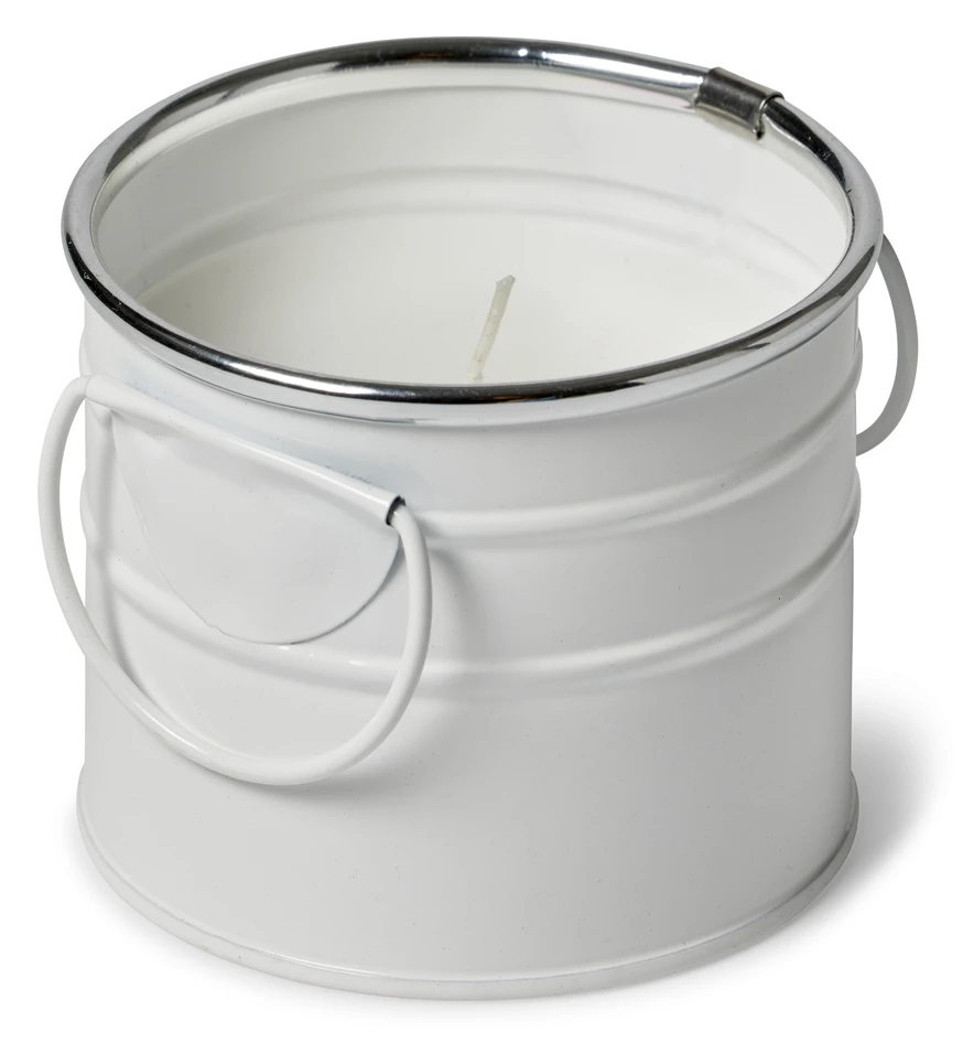 Mosquito - Myggljus, H 8 Ø 9,8 cm - Vit