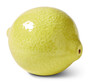Citron - Prydnadsföremål, H 10 Ø 10  cm - Gul