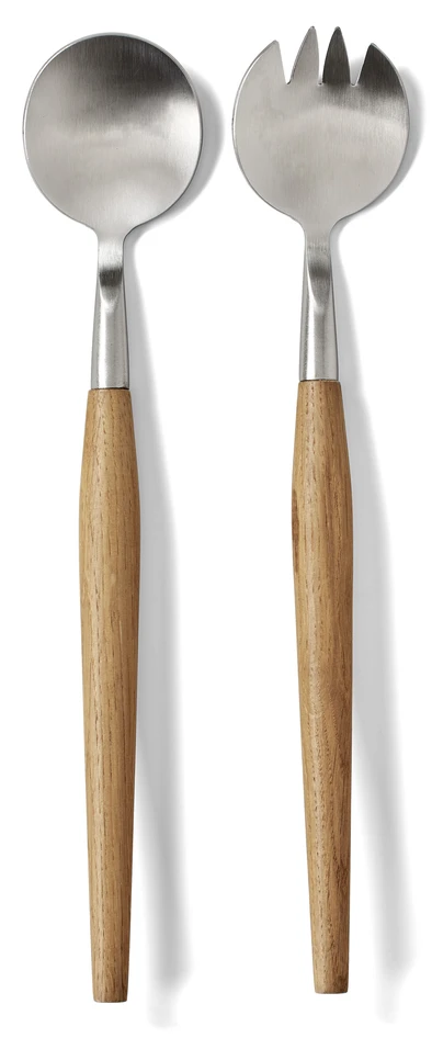 Sico - Salladsbestick, 2 delar - Brun