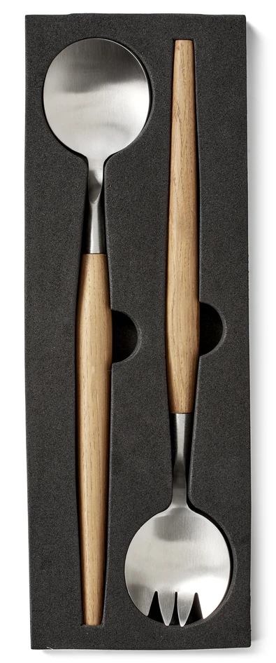 Sico - Salladsbestick, 2 delar - Brun