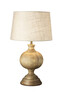 Bombay - Bordslampa, H49 Ø29 cm - Brun