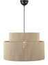 Tross - Taklampa, H38 Ø60 cm - Beige