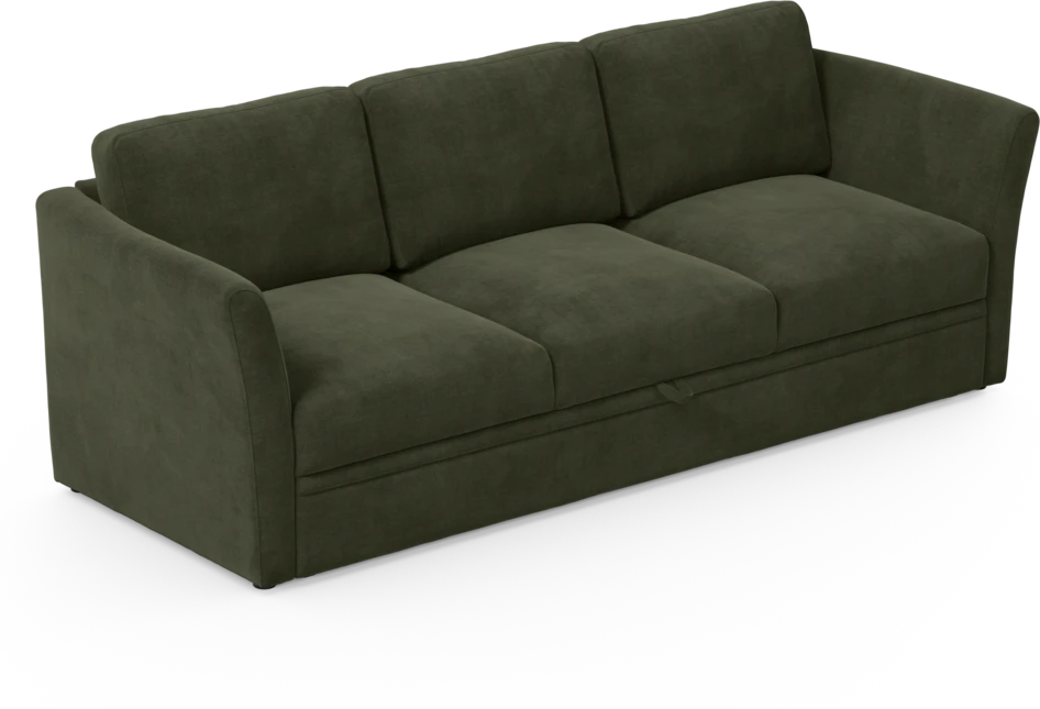 Öland - Bäddsoffa 3-sits, längsbäddad - Beige