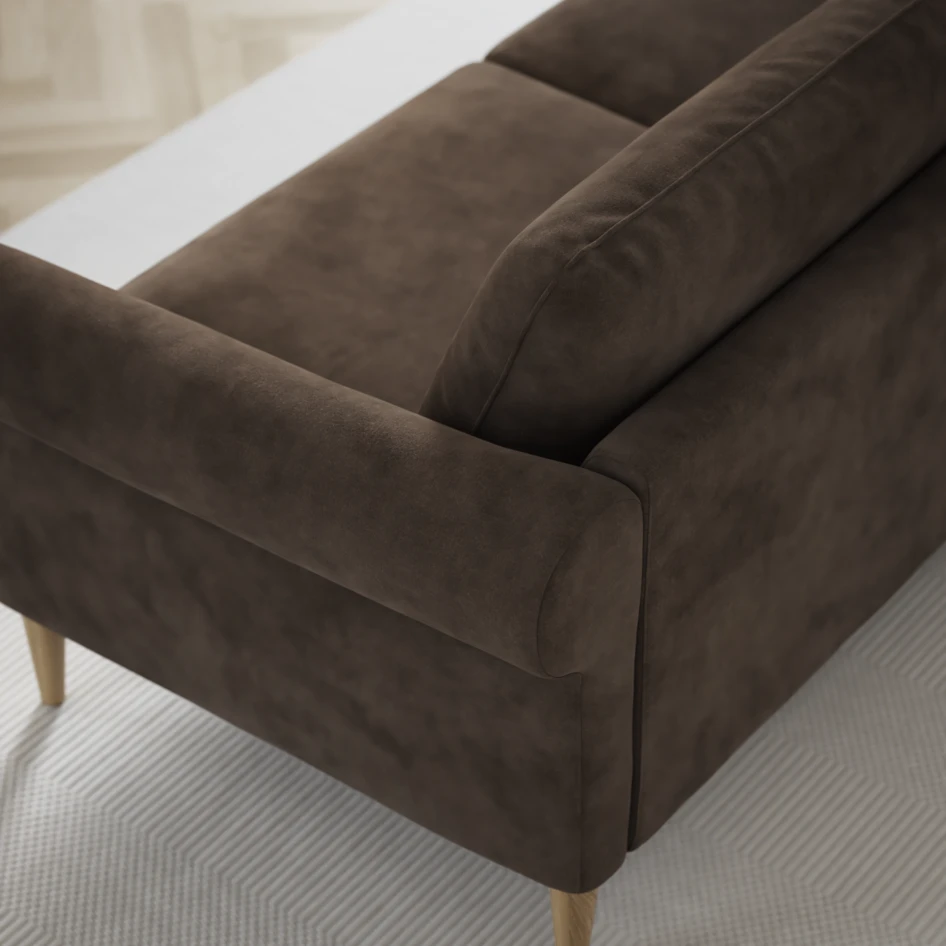 Bridge - 2-sits soffa - Brun