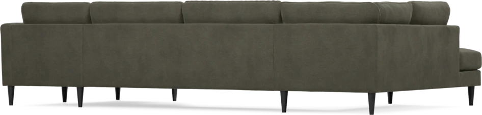 Bridge - 3-sits soffa med divan vänster och schäslong höger - Grå