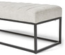 Ferrat - Bänk, B 121 cm - Beige