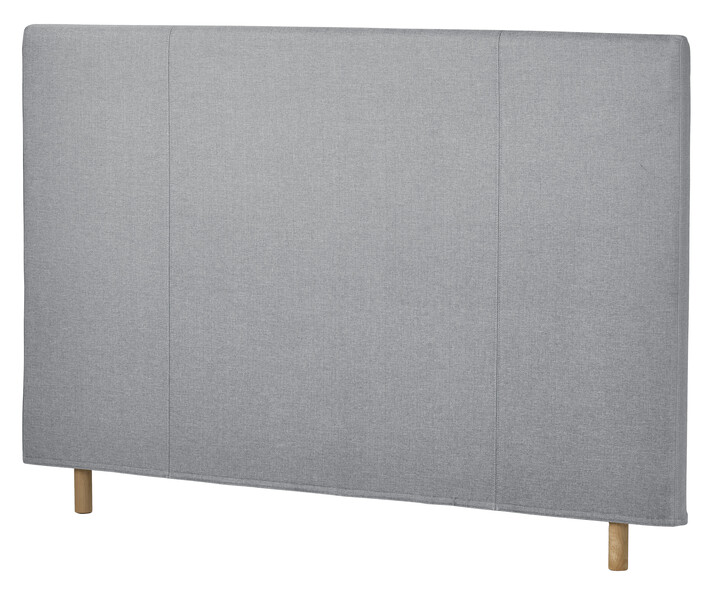 Björkenäs slät - Sänggavel, B 160-210 cm - Grå