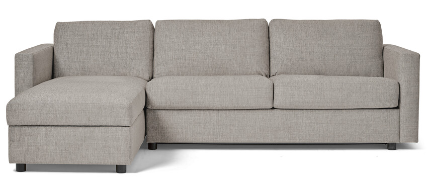Lindö - Bäddsoffa 2,5-sits med schäslong, vändbar - Grå