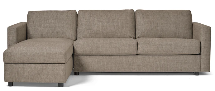 Lindö Pocket, Bäddsoffa 2,5-sits med schäslong, vändbar