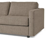 Lindö - Bäddsoffa 2,5-sits med schäslong, vändbar - Beige