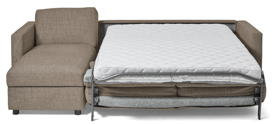 Lindö Bäddsoffa 2,5-sits med schäslong, vändbar | Mio