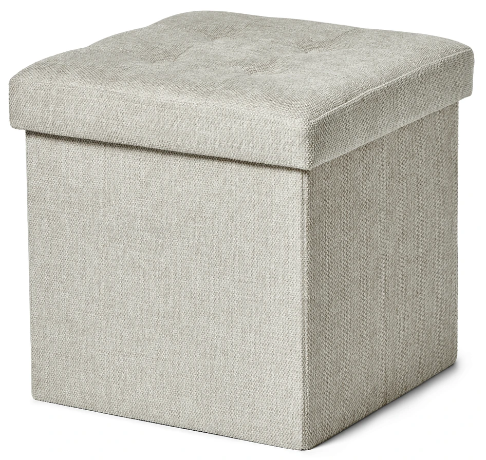 Marja - Puff, B 38 cm - Beige